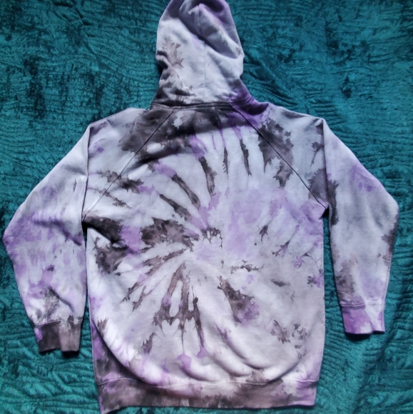 Black and purple tie dye - Picture 2 of 2
